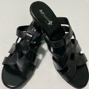 Air Supply Plus Dress Black Heels Size 8.5M